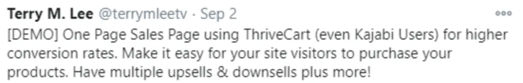 ThriveCart review testimonial