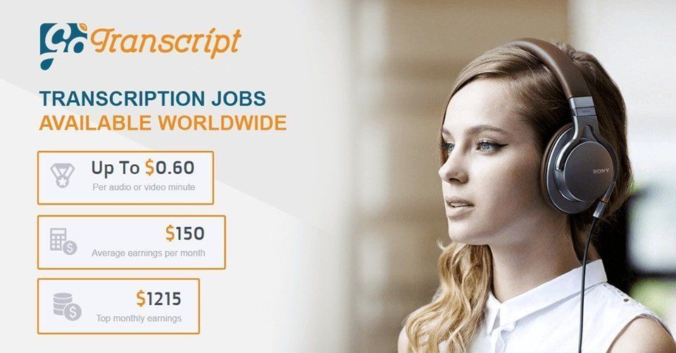 gotranscript transcription jobs stats