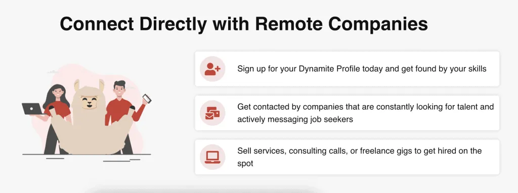  Connect Directly with Remote Companies