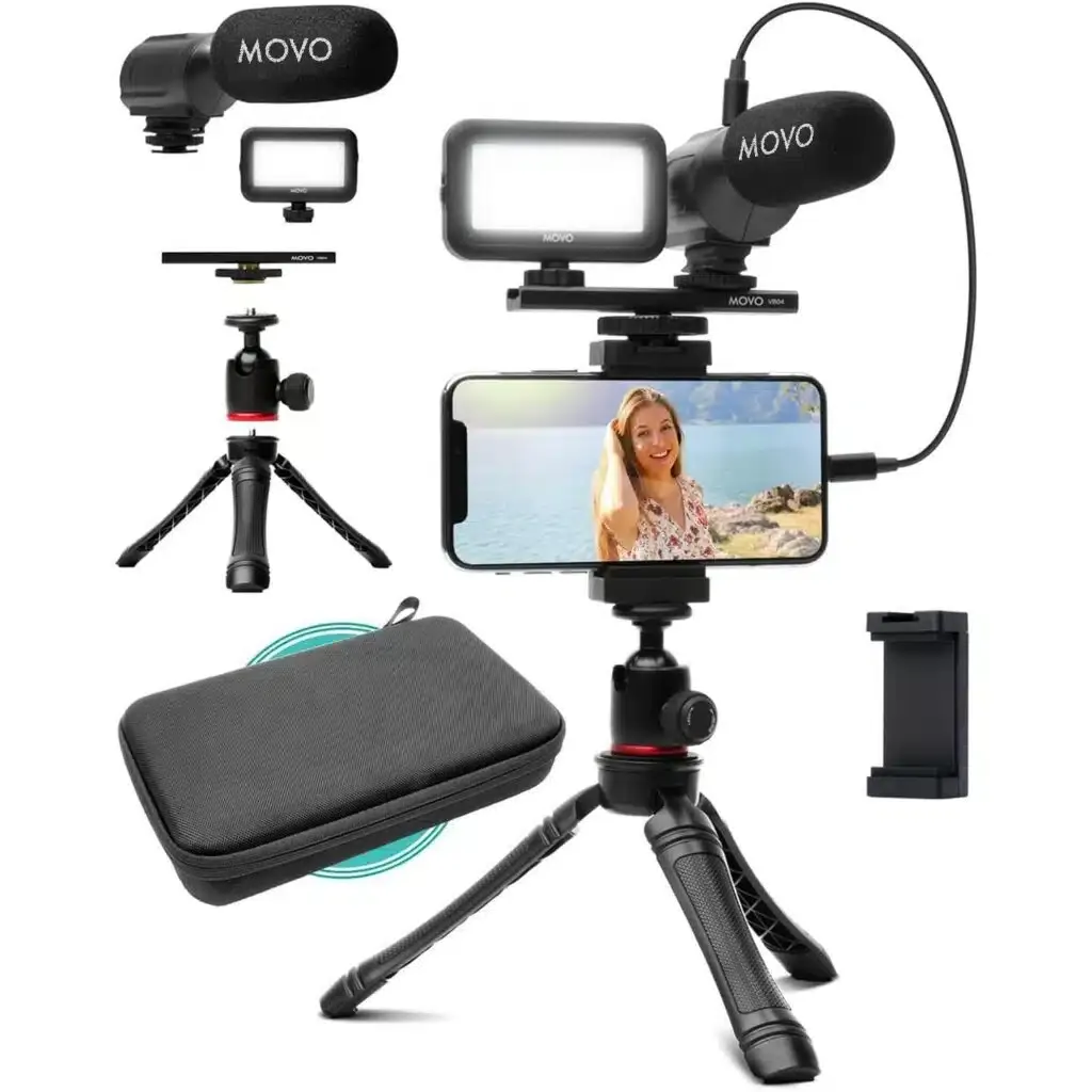 Movo iVlogger Vlogging Kit for iPhone