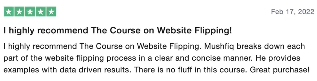 website flipping course reviews 3