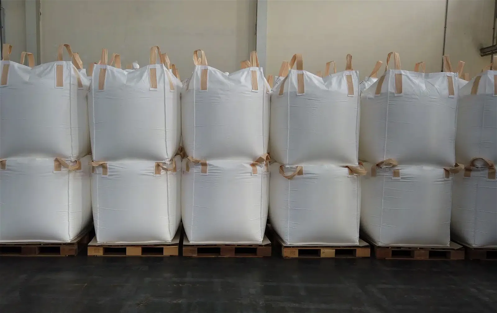 bulk bags in warehouse